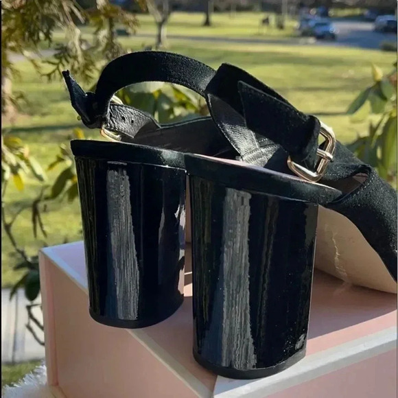 Kate Spade Black Block Heel sandals - Picture 8 of 9